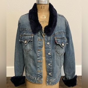 Vintage Levi’s Jean Jacket with Trim